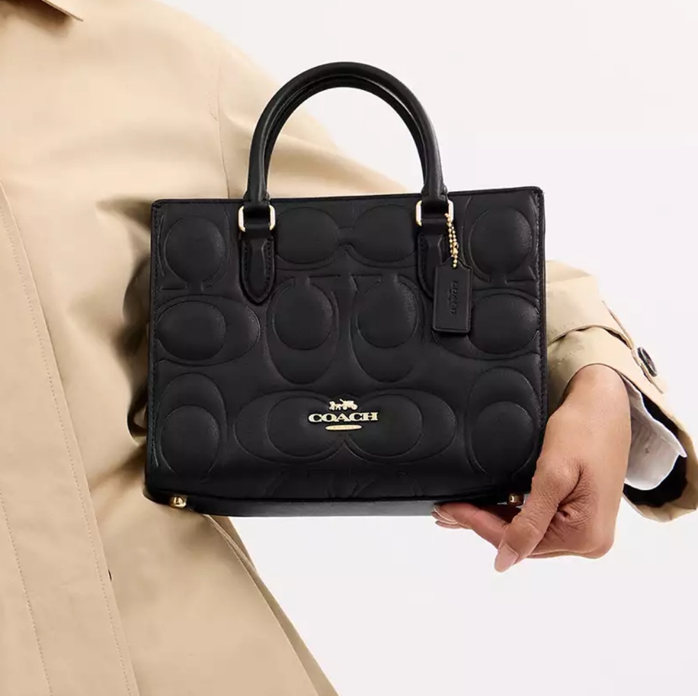 NWT Coach Maggie Small Tote Bag In Signature Leather - Picture 9 of 11